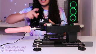 ORGASMO ఒక CHORROS CON MI MAQUINA లైంగిక - అగాథ డాలీ