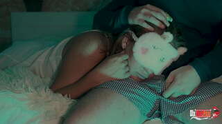 ���ేను మేల్కొలపడానికి మరియు నా step-mother from ఆమె ఎన్ఎపి మరియు ఆమె నోటిలో సహితమైన! 4k