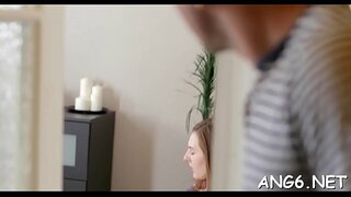 Elegant floozy Niki blows math